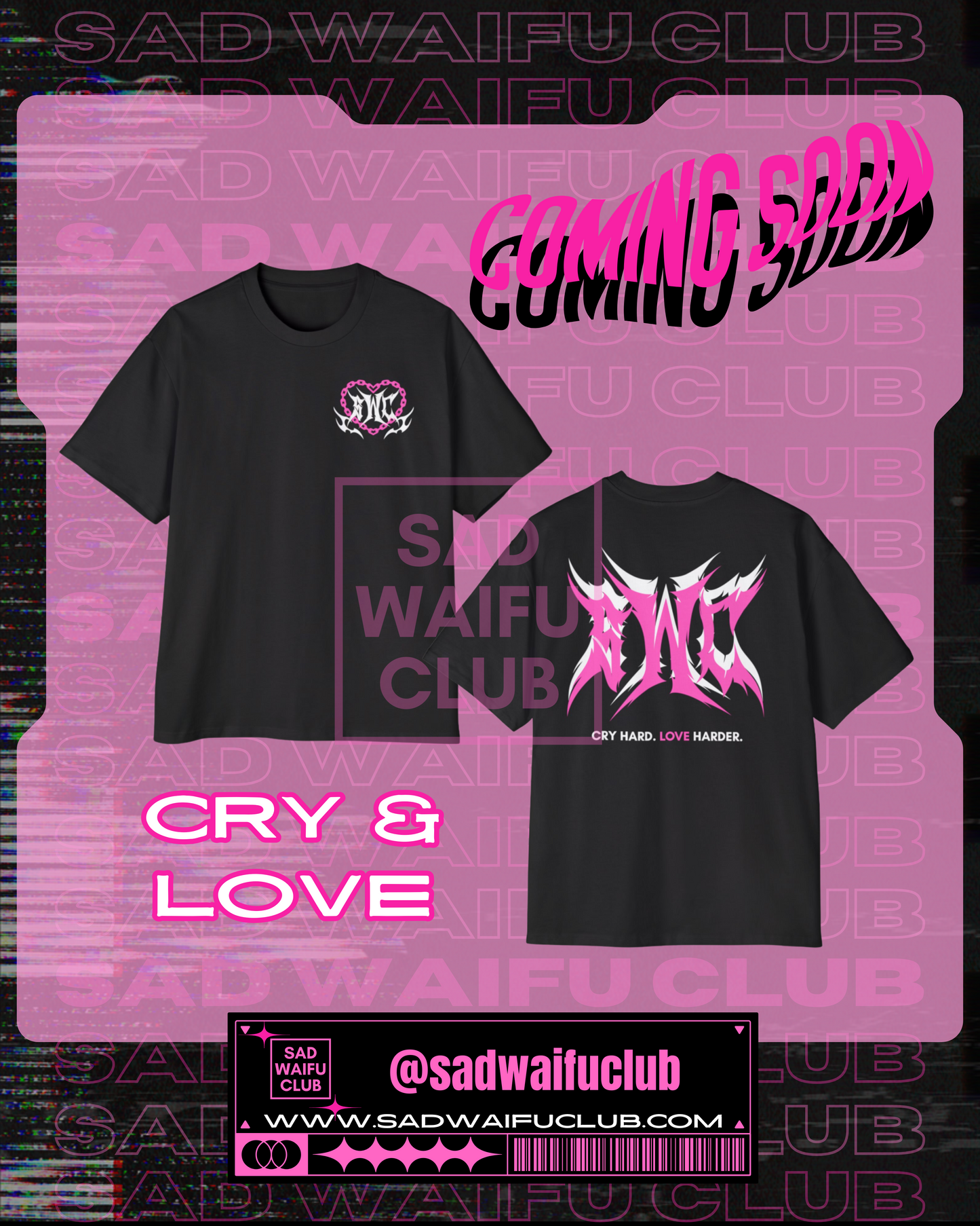 *Cry & Love Heavyweight Shirt