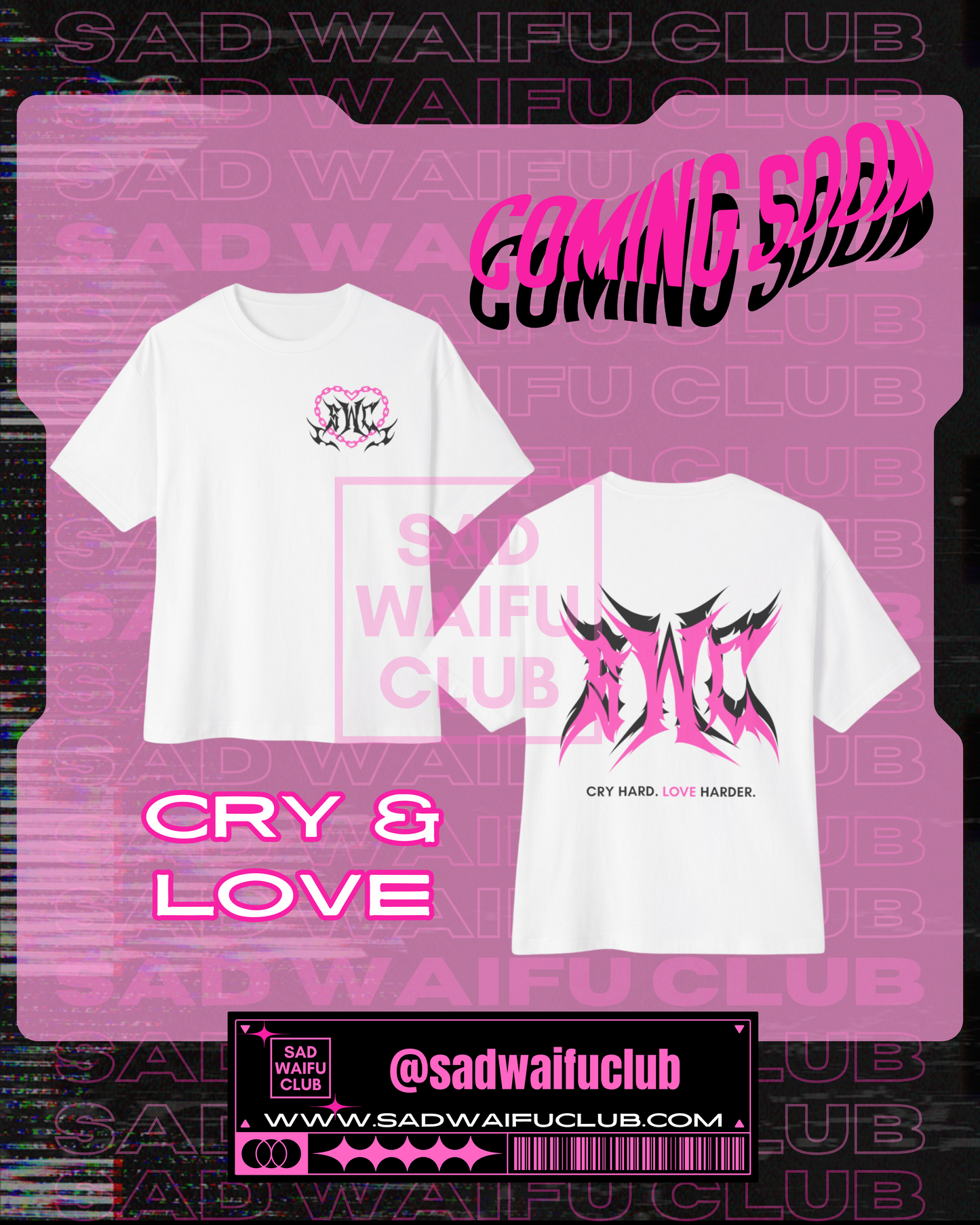 *Cry & Love Heavyweight Shirt