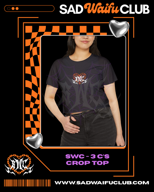 PRE-ORDER - SWC 3 C’s Crop Top