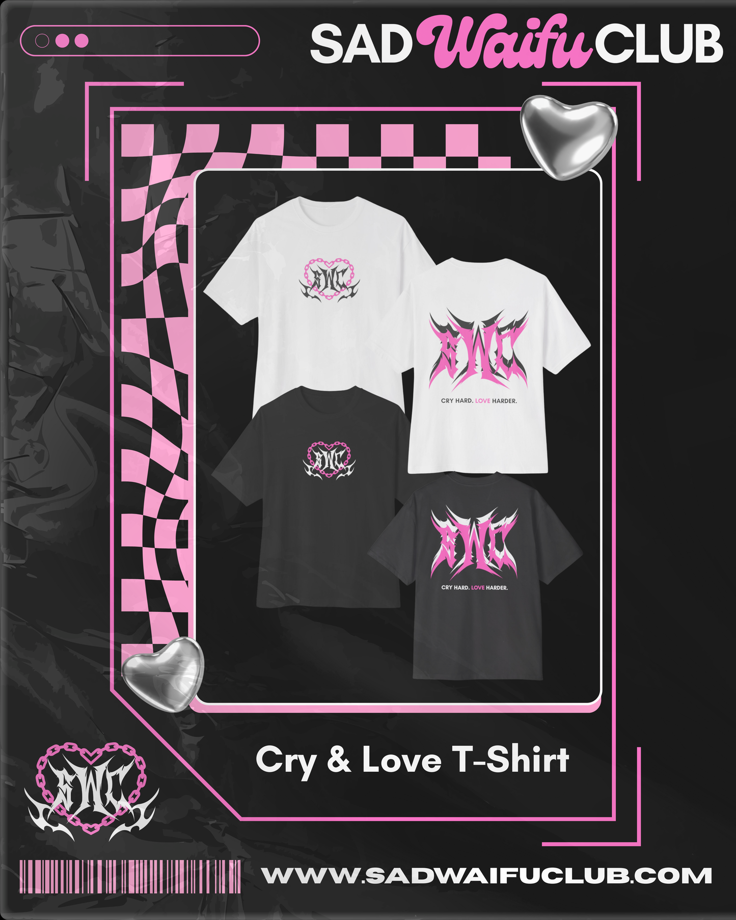 Cry & Love Heavyweight Shirt